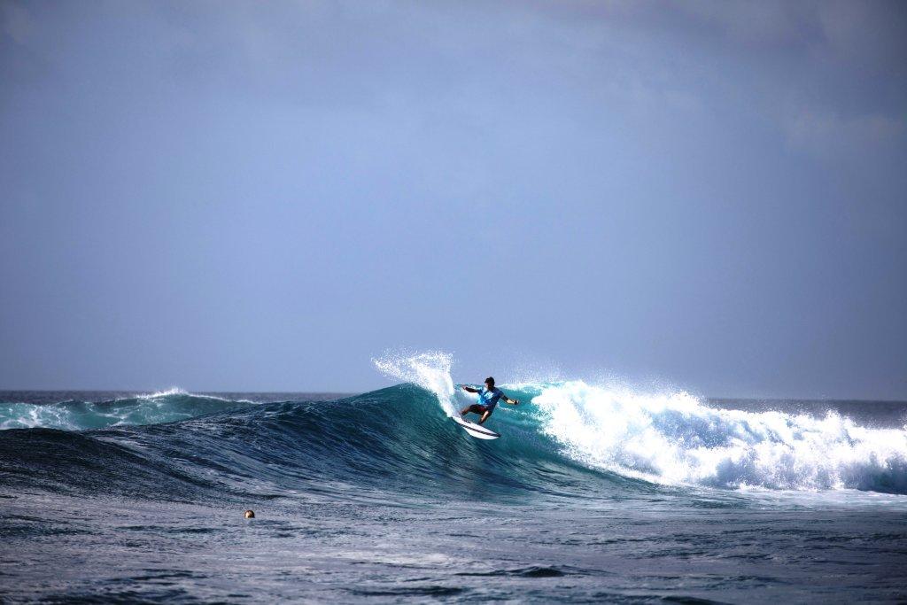 Horvath puts it on rail at Sultans. Photo - Andy Potts C/O The Perfect Wave