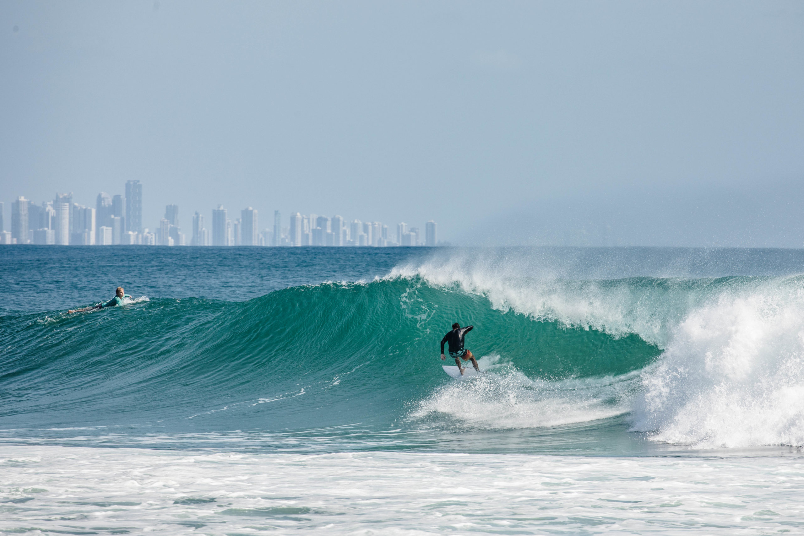 Kirra surf break Queensland Australia
