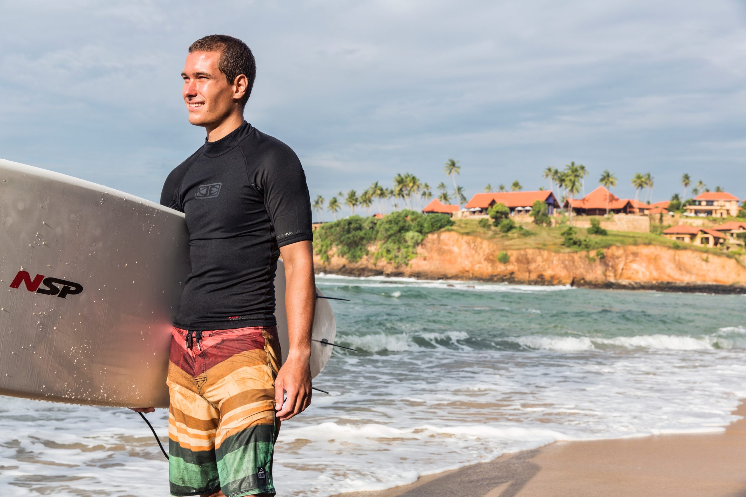 surfing Cape Weligama Sri Lanka