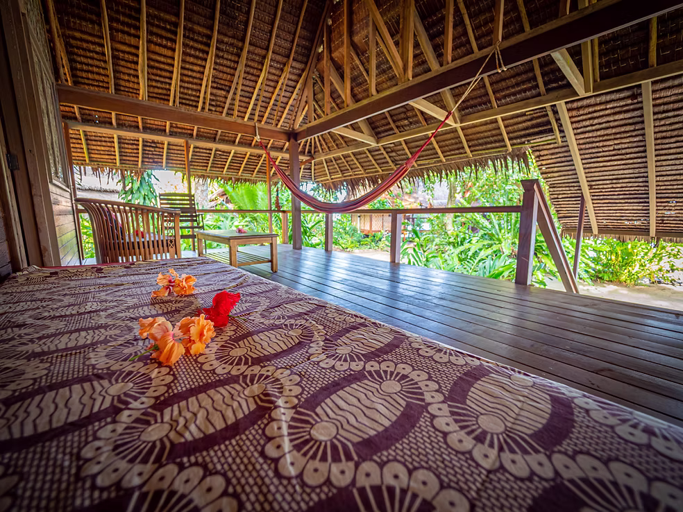 Nusa Island Retreat PNG Papua New Guinea surf resort