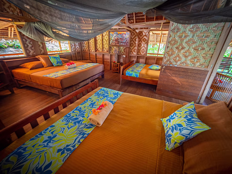 Nusa Island Retreat PNG Papua New Guinea surf resort