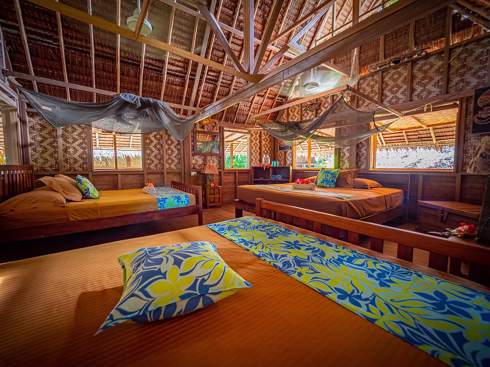 Nusa Island Retreat PNG Papua New Guinea surf resort