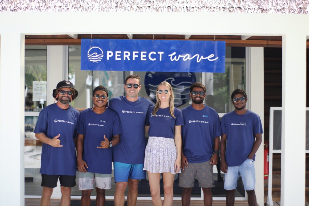 Perfect Wave Kandooma surf program team