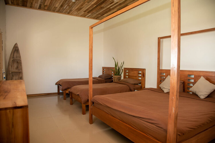 Mandiri triple family room