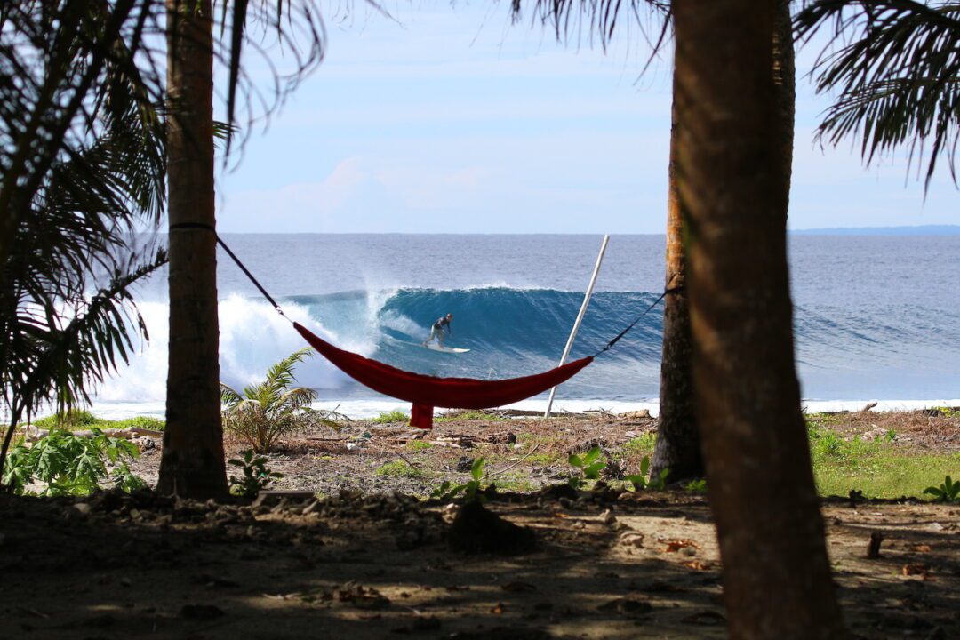 Asu Surf Camp hammock