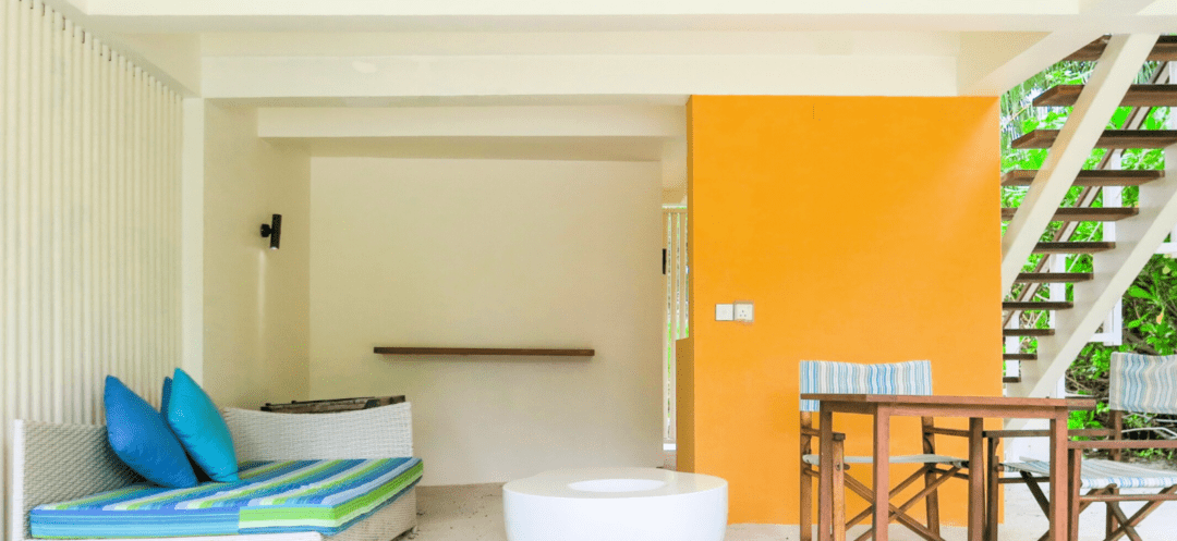 Kandooma Maldives resort Music in Paradise Beach house