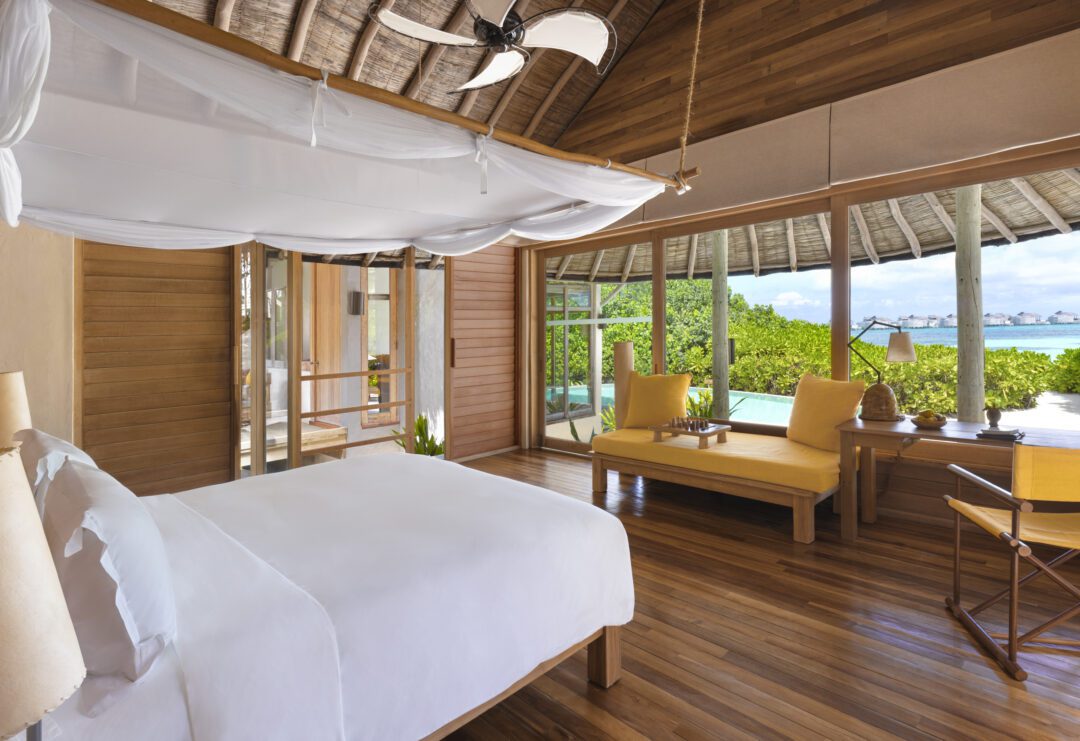 Six Senses Laamu - Two-Bedroom Lagoon Beach Villa with Pool - Maldives surf Resort