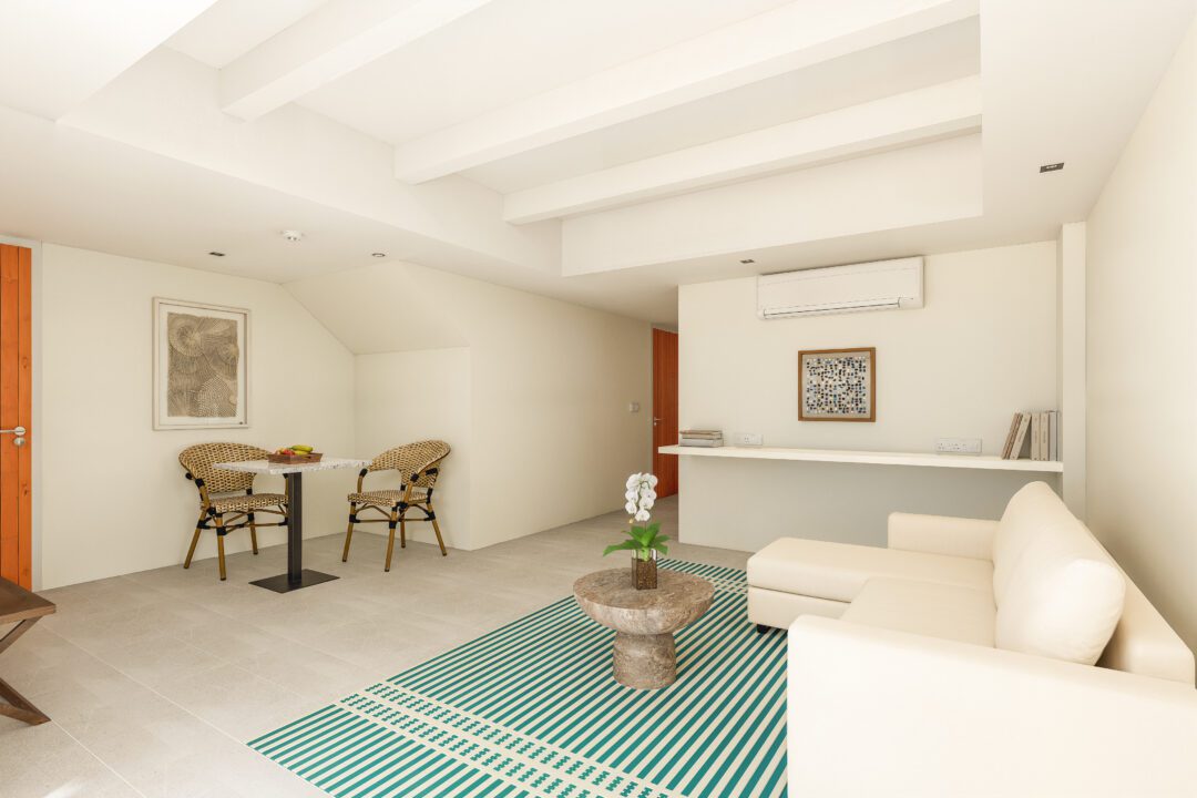 Kandooma Maldives Two-Bedroom Beach House Sea View with Pool Render