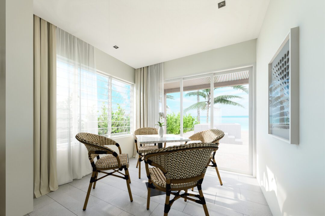Kandooma Resort Maldives Famnily Pool Beach Villa Render