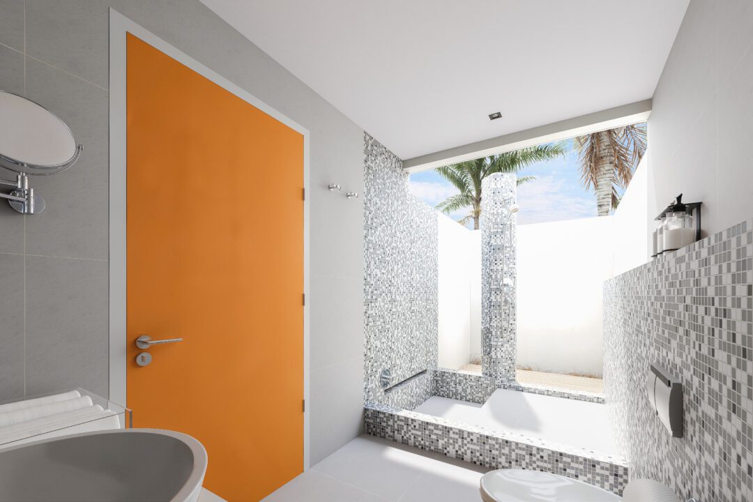 Kandooma Resort Maldives Famnily Pool Beach Villa Render