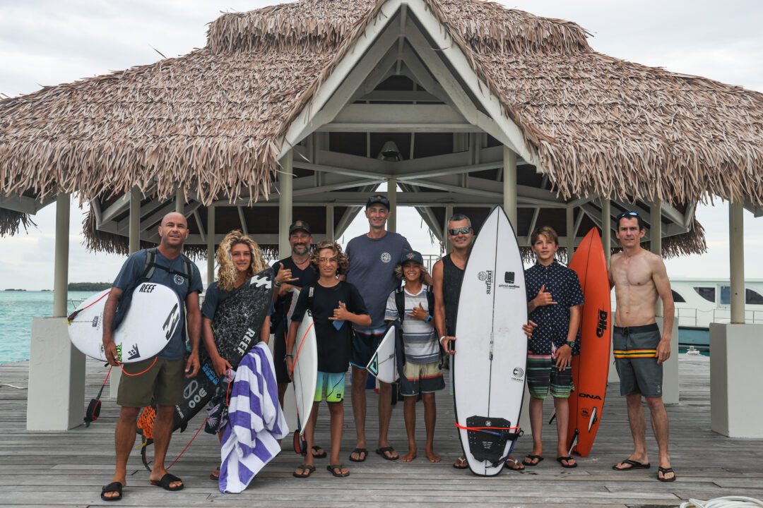 Shane Dorian Kandooma 2022 Maldives surf resort