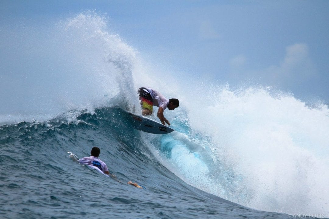 Occy surfing Suicides Mentawai