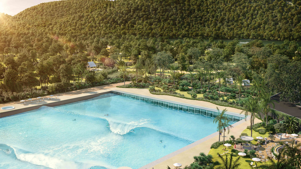 Wisemans Surf Lodge main peak