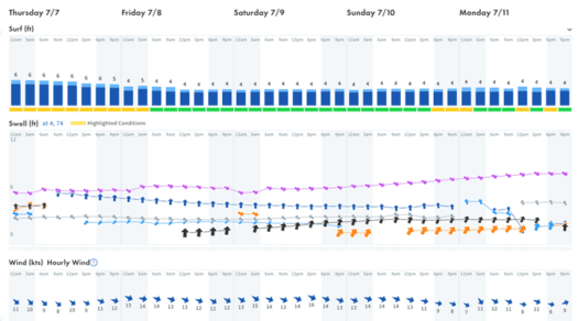 Surfline Forecast 