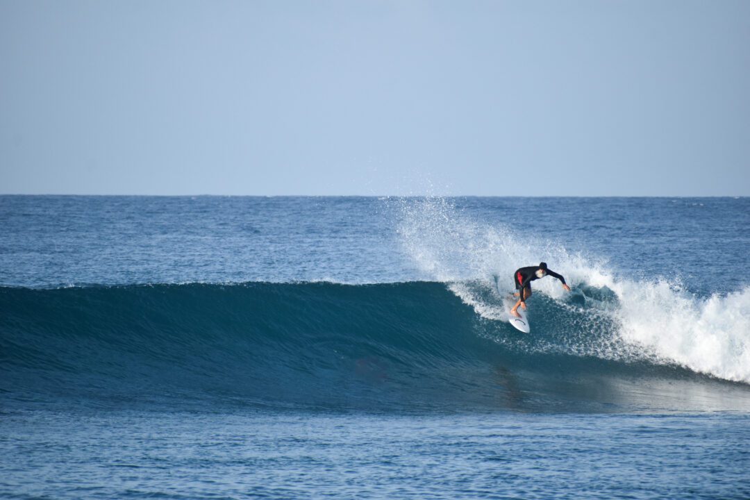 Barton Lynch at Mauroofs after the storm