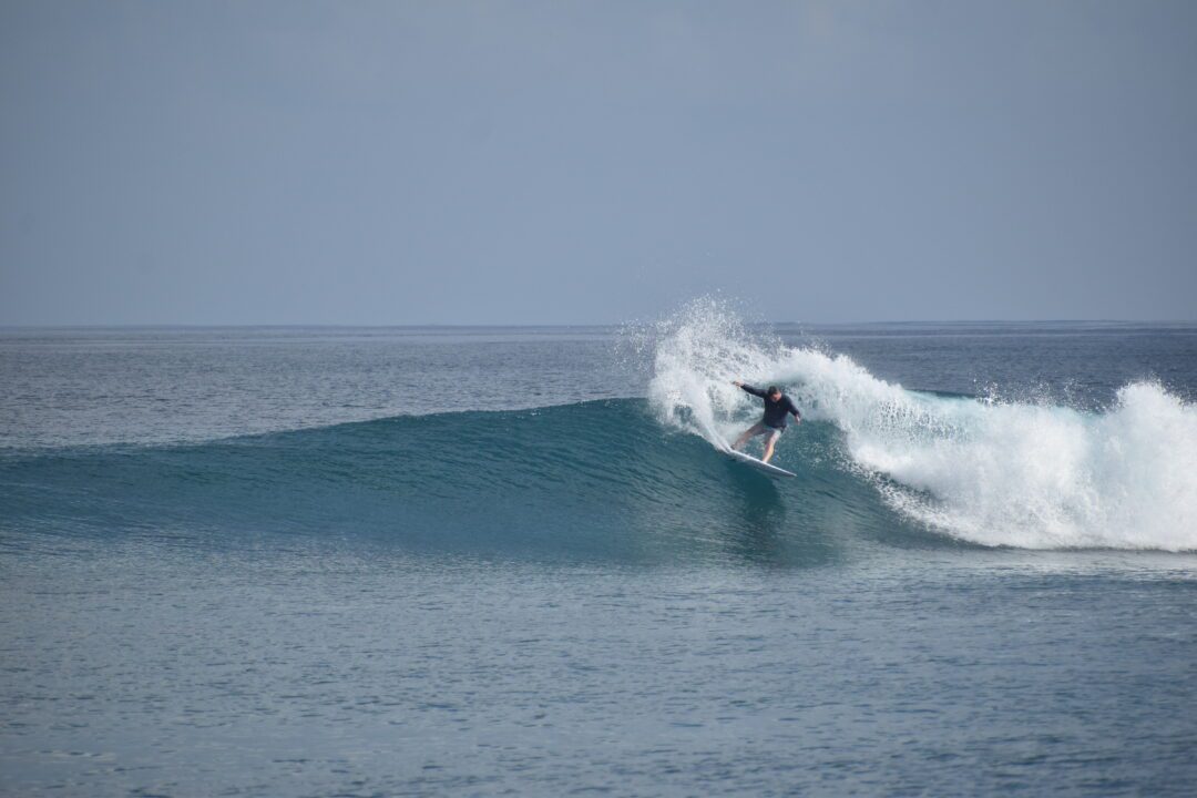 Maldives Kandooma surf September 2023