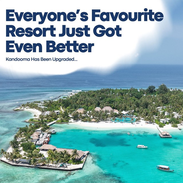 Kandooma Maldives surf resort